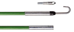 Greenlee - 288" Long Retrieving Tool - 200 Lb Max Pull, 72" Collapsed Length, Fiberglass - Industrial Tool & Supply