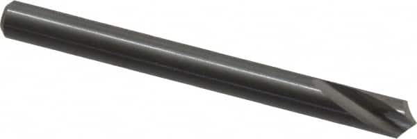 Guhring - 1/4" Body Diam, 120°, 70mm OAL, Solid Carbide Spotting Drill - Industrial Tool & Supply