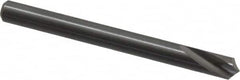 Guhring - 1/4" Body Diam, 120°, 70mm OAL, Solid Carbide Spotting Drill - Industrial Tool & Supply