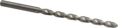 Guhring - #10 130° Solid Carbide Jobber Drill - Bright Finish, Right Hand Cut, Parabolic Flute, Straight Shank, 3-5/8" OAL, Standard Point - Industrial Tool & Supply