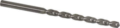 Guhring - #14 130° Solid Carbide Jobber Drill - Bright Finish, Right Hand Cut, Parabolic Flute, Straight Shank, 82.55mm OAL, Standard Point - Industrial Tool & Supply