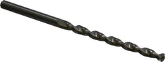 Guhring - #25 130° Solid Carbide Jobber Drill - Bright Finish, Right Hand Cut, Parabolic Flute, Straight Shank, 76.2mm OAL, Standard Point - Industrial Tool & Supply