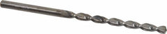 Guhring - #26 130° Solid Carbide Jobber Drill - Bright Finish, Right Hand Cut, Parabolic Flute, Straight Shank, 76.2mm OAL, Standard Point - Industrial Tool & Supply