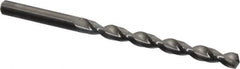Guhring - Letter F 130° Solid Carbide Jobber Drill - Bright Finish, Right Hand Cut, Parabolic Flute, Straight Shank, 4-1/8" OAL, Standard Point - Industrial Tool & Supply