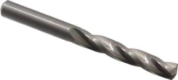 Guhring - Letter I 150° Solid Carbide Jobber Drill - Bright Finish, Right Hand Cut, Spiral Flute, Straight Shank, 74mm OAL, Standard Point - Industrial Tool & Supply