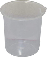 Bel-Art - 50 ml Polypropylene Graduated Beaker - 10 ml Graduation, 2" Diam x 1-61/64" High - Industrial Tool & Supply