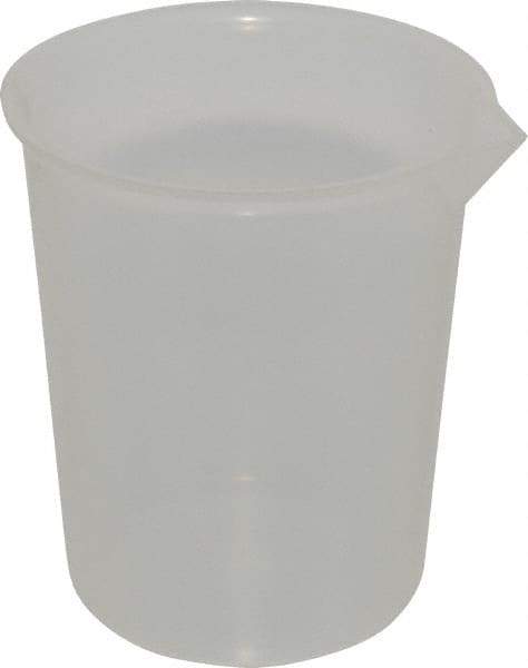 Bel-Art - 1,000 ml Polypropylene Graduated Beaker - 100 ml Graduation, 5-1/8" Diam x 5-15/16" High - Industrial Tool & Supply