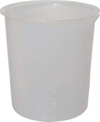 Bel-Art - 4,000 ml Polypropylene Graduated Beaker - 1,000 ml Graduation, 8-29/64" Diam x 9-5/64" High - Industrial Tool & Supply