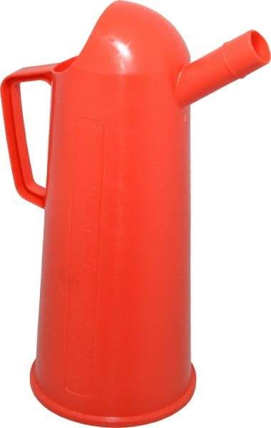Bel-Art - 2 L Pitcher - Polypropylene, Red, 12" High x 5-1/8" Diam - Industrial Tool & Supply
