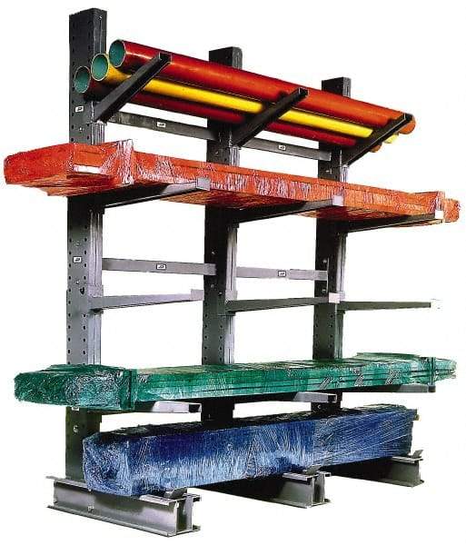 Made in USA - 48 Inches Long, Series 2K, Extra Heavy Duty, Straight Arm - Without Lip, 2,000 Lb. Load Limit - Industrial Tool & Supply