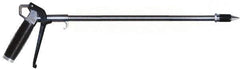 Coilhose Pneumatics - 150 Max psi High Force Aluminum Tip Pistol Grip Blow Gun - 1/4 NPT, 24" Tube Length, Aluminum - Industrial Tool & Supply