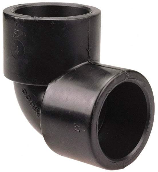 NIBCO - 3/4" Polypropylene Plastic Pipe 90° Elbow - Schedule 80, S x S End Connections - Industrial Tool & Supply