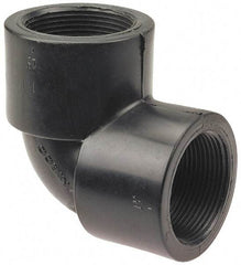 NIBCO - 1" Polypropylene Plastic Pipe Fitting - FPT x FPT End Connections - Industrial Tool & Supply