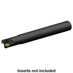 Kennametal - 1-1/4" Cutting Diam, 1-1/4" Shank Diam, Straight Shank Indexable Copy End Mill - 3 Inserts, XDLT0904 Insert, C7792VXD09CA1.25Z03R3 Toolholder - Industrial Tool & Supply