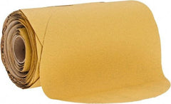 3M - Adhesive PSA Disc - Fine Grade, Gold, Paper Backing, Flexible, Use with Random Orbital Sanders - Industrial Tool & Supply