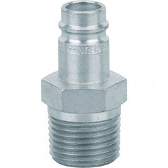 Dynabrade - 1/2 Male NPT Pneumatic Hose Plug - Steel, 1/2" Body Diam - Industrial Tool & Supply