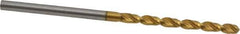 Guhring - 2.3mm 130° Cobalt Jobber Drill - TiN Finish, Right Hand Cut, Parabolic Flute, Straight Shank, 2-3/32" OAL, Standard Point - Industrial Tool & Supply