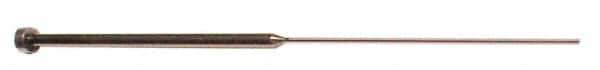 Gibraltar - 1/16" Pin Diam, 1/4" Head Diam x 1/8" Head Height, 10" OAL, Shoulder Ejector Pin - Steel, 9-1/2" Pin Length - Industrial Tool & Supply