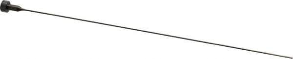 Gibraltar - 1/32" Pin Diam, 1/4" Head Diam x 1/8" Head Height, 6" OAL, Shoulder Ejector Pin - Steel, 5-1/2" Pin Length - Industrial Tool & Supply