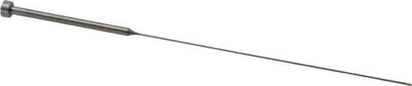 Gibraltar - 1/32" Pin Diam, 1/4" Head Diam x 1/8" Head Height, 6" OAL, Shoulder Ejector Pin - Steel - Industrial Tool & Supply