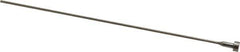 Gibraltar - 1/16" Pin Diam, 1/4" Head Diam x 1/8" Head Height, 6" OAL, Shoulder Ejector Pin - Steel, 5-1/2" Pin Length - Industrial Tool & Supply