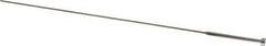 Gibraltar - 1/16" Pin Diam, 1/4" Head Diam x 1/8" Head Height, 10" OAL, Shoulder Ejector Pin - Steel - Industrial Tool & Supply
