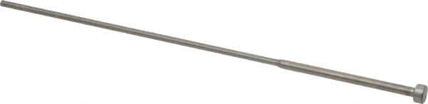 Gibraltar - 3/32" Pin Diam, 1/4" Head Diam x 1/8" Head Height, 6" OAL, Shoulder Ejector Pin - Steel - Industrial Tool & Supply