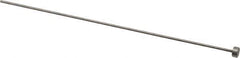 Gibraltar - 1/16" Pin Diam, 1/4" Head Diam x 1/8" Head Height, 6" OAL, Straight Ejector Pin - Steel, 5-7/8" Pin Length - Industrial Tool & Supply