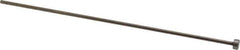 Gibraltar - 3/32" Pin Diam, 1/4" Head Diam x 1/8" Head Height, 6" OAL, Straight Ejector Pin - Steel, 5-7/8" Pin Length - Industrial Tool & Supply