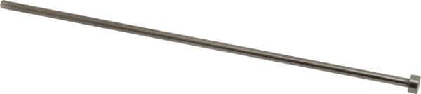 Gibraltar - 1/8" Pin Diam, 1/4" Head Diam x 1/8" Head Height, 6" OAL, Straight Ejector Pin - Steel, 5-7/8" Pin Length - Industrial Tool & Supply