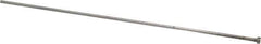 Gibraltar - 1/8" Pin Diam, 1/4" Head Diam x 1/8" Head Height, 10" OAL, Straight/Oversize Ejector Pin - Steel, 9-7/8" Pin Length - Industrial Tool & Supply
