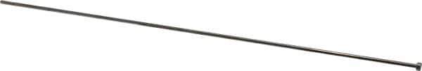 Gibraltar - 1/8" Pin Diam, 1/4" Head Diam x 1/8" Head Height, 14" OAL, Straight Ejector Pin - Steel, 13-7/8" Pin Length - Industrial Tool & Supply