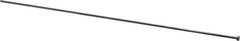 Gibraltar - 1/8" Pin Diam, 1/4" Head Diam x 1/8" Head Height, 14" OAL, Straight Ejector Pin - Steel, 13-7/8" Pin Length - Industrial Tool & Supply
