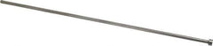 Gibraltar - 5/32" Pin Diam, 9/32" Head Diam x 5/32" Head Height, 10" OAL, Straight Ejector Pin - Steel, 9-27/32" Pin Length - Industrial Tool & Supply