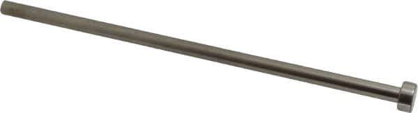 Gibraltar - 7/32" Pin Diam, 13/32" Head Diam x 3/16" Head Height, 6" OAL, Straight Ejector Pin - Steel, 5-13/16" Pin Length - Industrial Tool & Supply