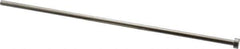 Gibraltar - 7/32" Pin Diam, 13/32" Head Diam x 3/16" Head Height, 10" OAL, Straight Ejector Pin - Steel, 9-13/16" Pin Length - Industrial Tool & Supply