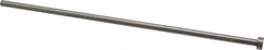 Gibraltar - 1/4" Pin Diam, 7/16" Head Diam x 3/16" Head Height, 10" OAL, Straight Ejector Pin - Steel, 9-13/16" Pin Length - Industrial Tool & Supply