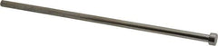 Gibraltar - 5/16" Pin Diam, 1/2" Head Diam x 1/4" Head Height, 10" OAL, Straight Ejector Pin - Steel, 9-3/4" Pin Length - Industrial Tool & Supply