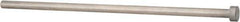 Gibraltar - 21/64" Pin Diam, 9/16" Head Diam x 1/4" Head Height, 10" OAL, Straight Ejector Pin - Steel, 9-3/4" Pin Length - Industrial Tool & Supply