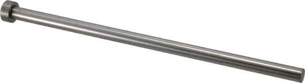 Gibraltar - 11/32" Pin Diam, 9/16" Head Diam x 1/4" Head Height, 6" OAL, Straight Ejector Pin - Steel, 5-3/4" Pin Length - Industrial Tool & Supply