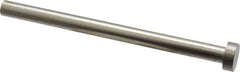 Gibraltar - 13/32" Pin Diam, 11/16" Head Diam x 1/4" Head Height, 6" OAL, Straight Ejector Pin - Steel, 5-3/4" Pin Length - Industrial Tool & Supply