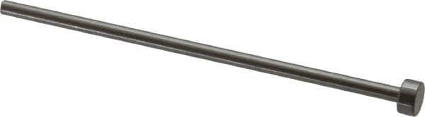 Gibraltar - 7/64" Pin Diam, 1/4" Head Diam x 1/8" Head Height, 3" OAL, Soft Core Pin - Steel, 2-7/8" Pin Length - Industrial Tool & Supply