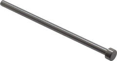 Gibraltar - 5/32" Pin Diam, 9/32" Head Diam x 5/32" Head Height, 3" OAL, Soft Core Pin - Steel, 2-27/32" Pin Length - Industrial Tool & Supply