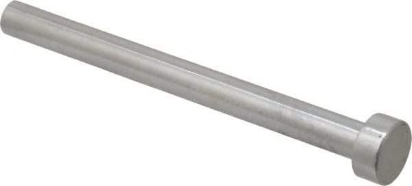 Gibraltar - 1/4" Pin Diam, 7/16" Head Diam x 3/16" Head Height, 3" OAL, Soft Core Pin - Steel, 2-13/16" Pin Length - Industrial Tool & Supply