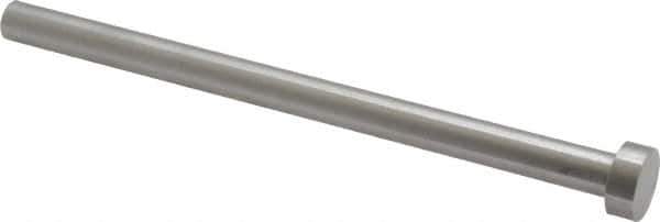 Gibraltar - 3/8" Pin Diam, 5/8" Head Diam x 1/4" Head Height, 6" OAL, Soft Core Pin - Steel, 5-3/4" Pin Length - Industrial Tool & Supply