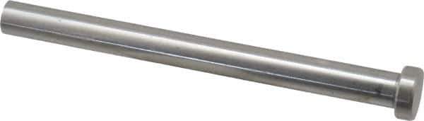 Gibraltar - 1/2" Pin Diam, 3/4" Head Diam x 1/4" Head Height, 6" OAL, Soft Core Pin - Steel, 5-3/4" Pin Length - Industrial Tool & Supply