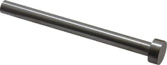 Gibraltar - 1/4" Pin Diam, 7/16" Head Diam x 3/16" Head Height, 3" OAL, Hard Core Pin - Steel, 2-13/16" Pin Length - Industrial Tool & Supply