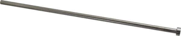 Gibraltar - 1/4" Pin Diam, 7/16" Head Diam x 3/16" Head Height, 10" OAL, Hard Core Pin - Steel, 9-13/16" Pin Length - Industrial Tool & Supply