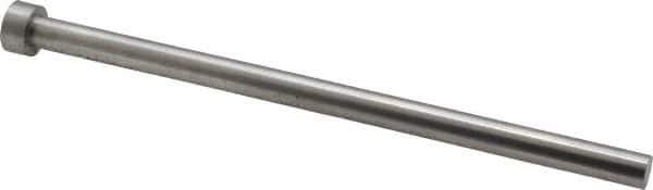 Gibraltar - 5/16" Pin Diam, 1/2" Head Diam x 1/4" Head Height, 6" OAL, Hard Core Pin - Steel, 5-3/4" Pin Length - Industrial Tool & Supply