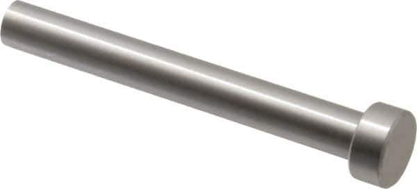 Gibraltar - 11/32" Pin Diam, 9/16" Head Diam x 1/4" Head Height, 3" OAL, Hard Core Pin - Steel, 2-3/4" Pin Length - Industrial Tool & Supply